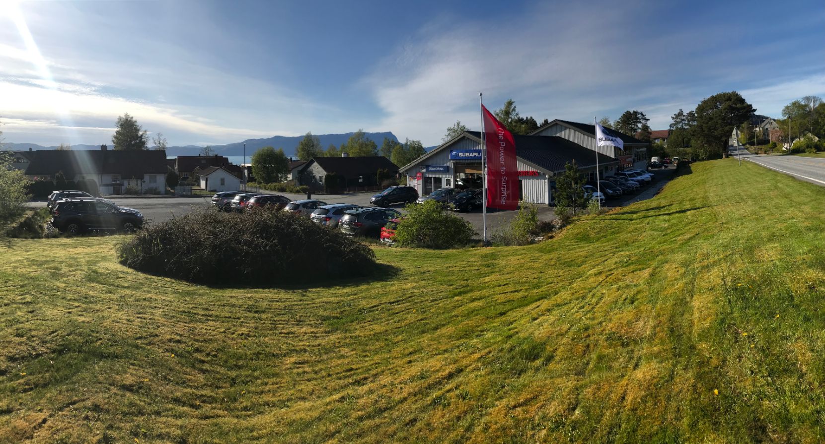 Vårt bilverksted og bilutsalg i Herøysundet